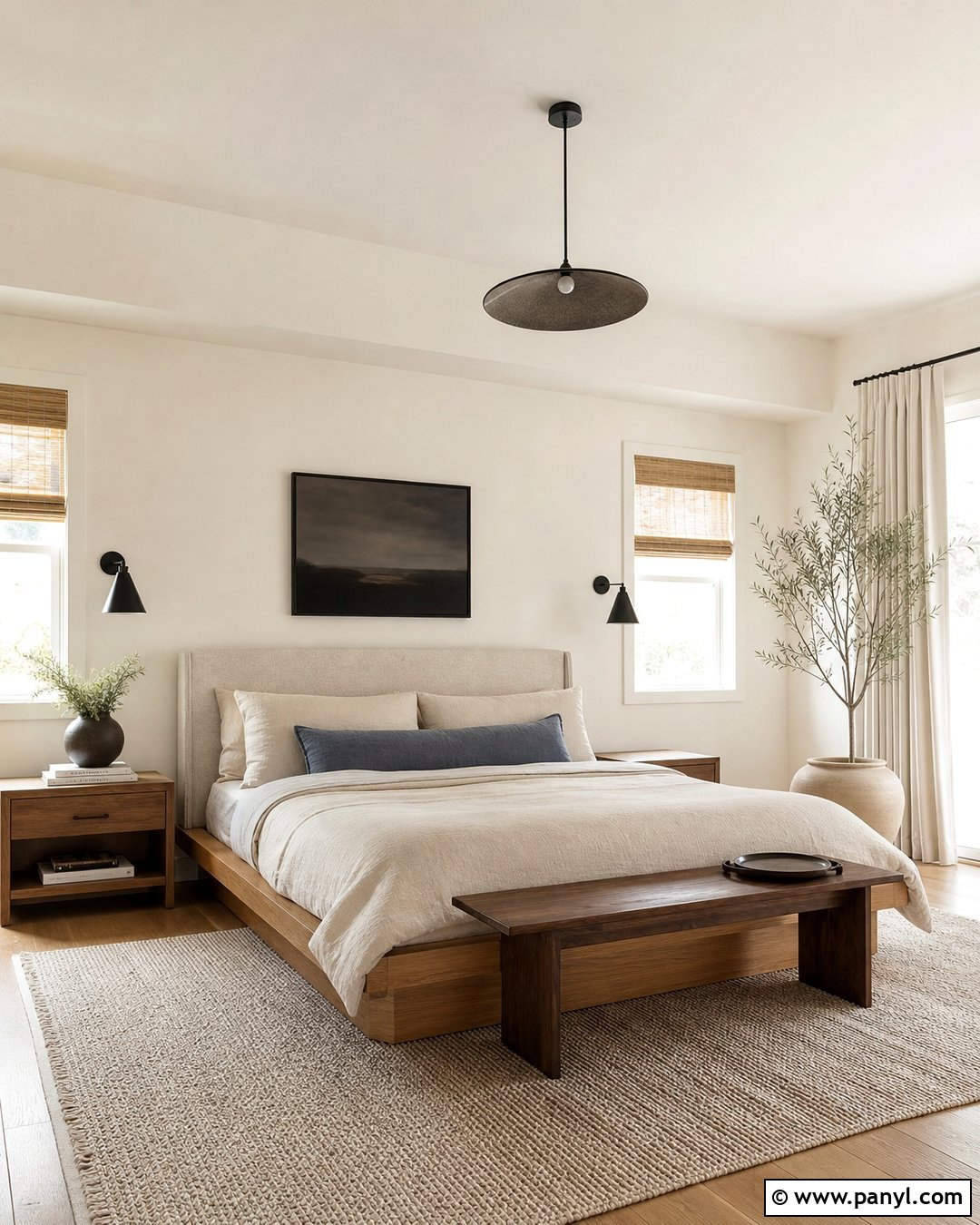 Sherwin-Williams Shoji White SW 7042 Paint Color - 25 Best Creamy White Paint Color For Walls