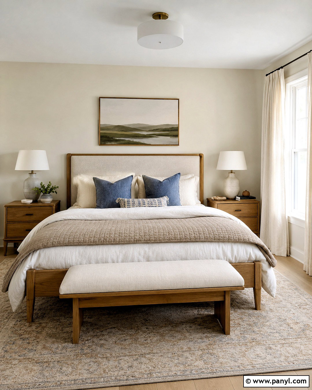 Sherwin-Williams Shoji White Warm White Paint - 20 best warm white paint for walls