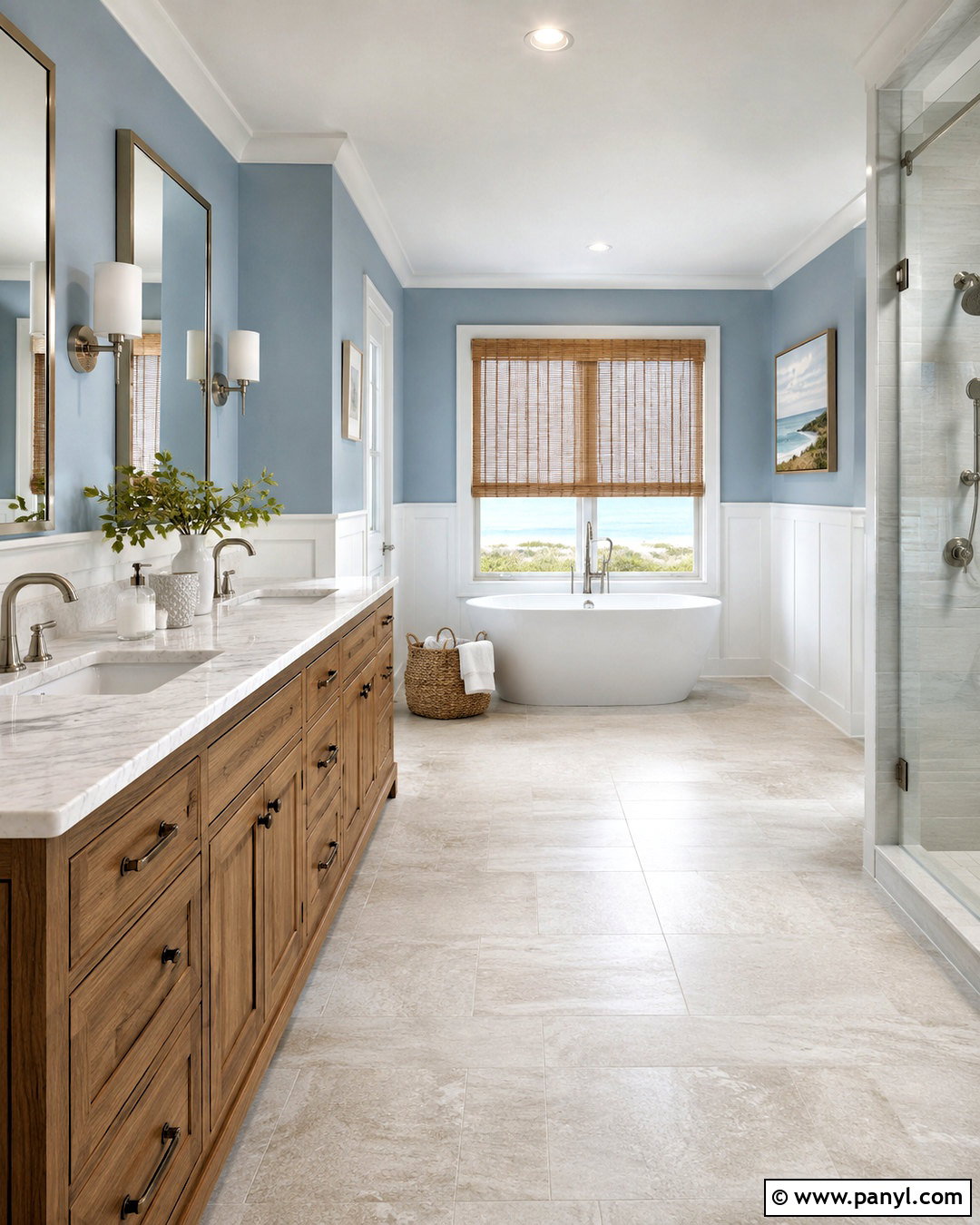 Sherwin-Williams Sleepy Blue - 20 coastal blue paint colors