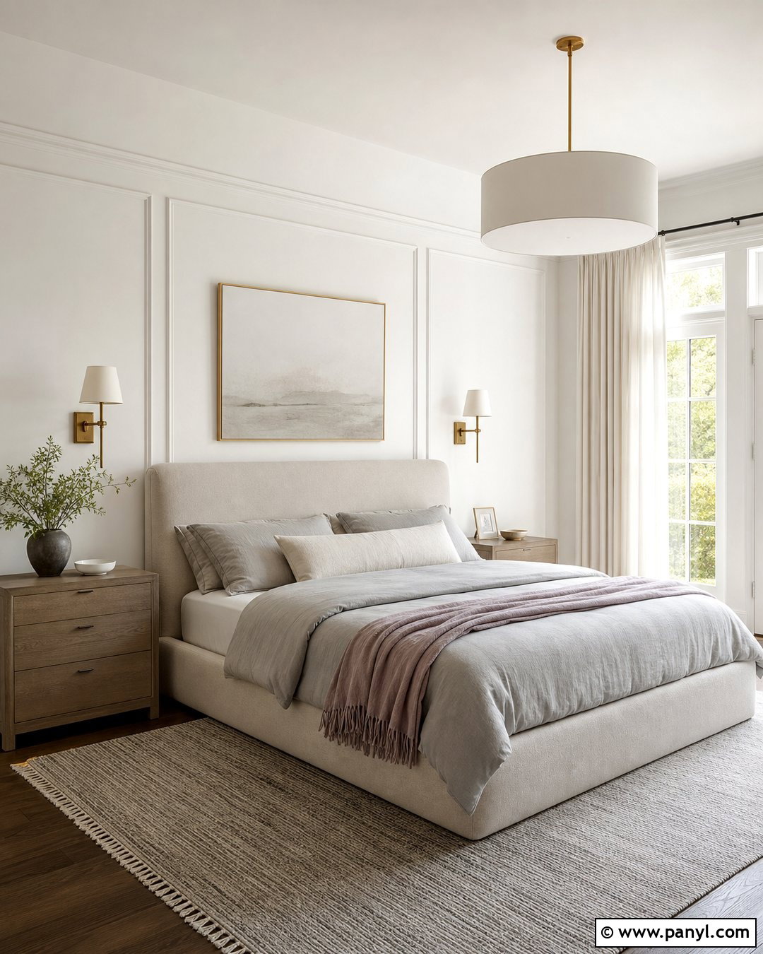 Sherwin-Williams Snowbound SW 7004 - 35 popular white paint colors for walls