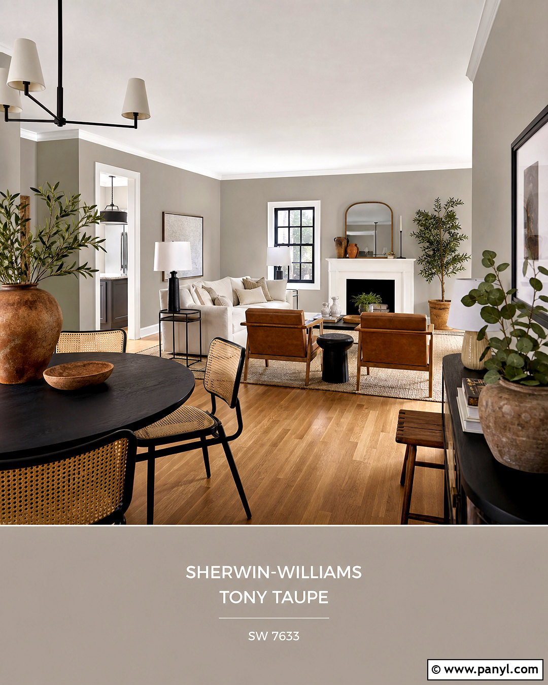 Sherwin-Williams Tony Taupe - 20 taupe paint colors