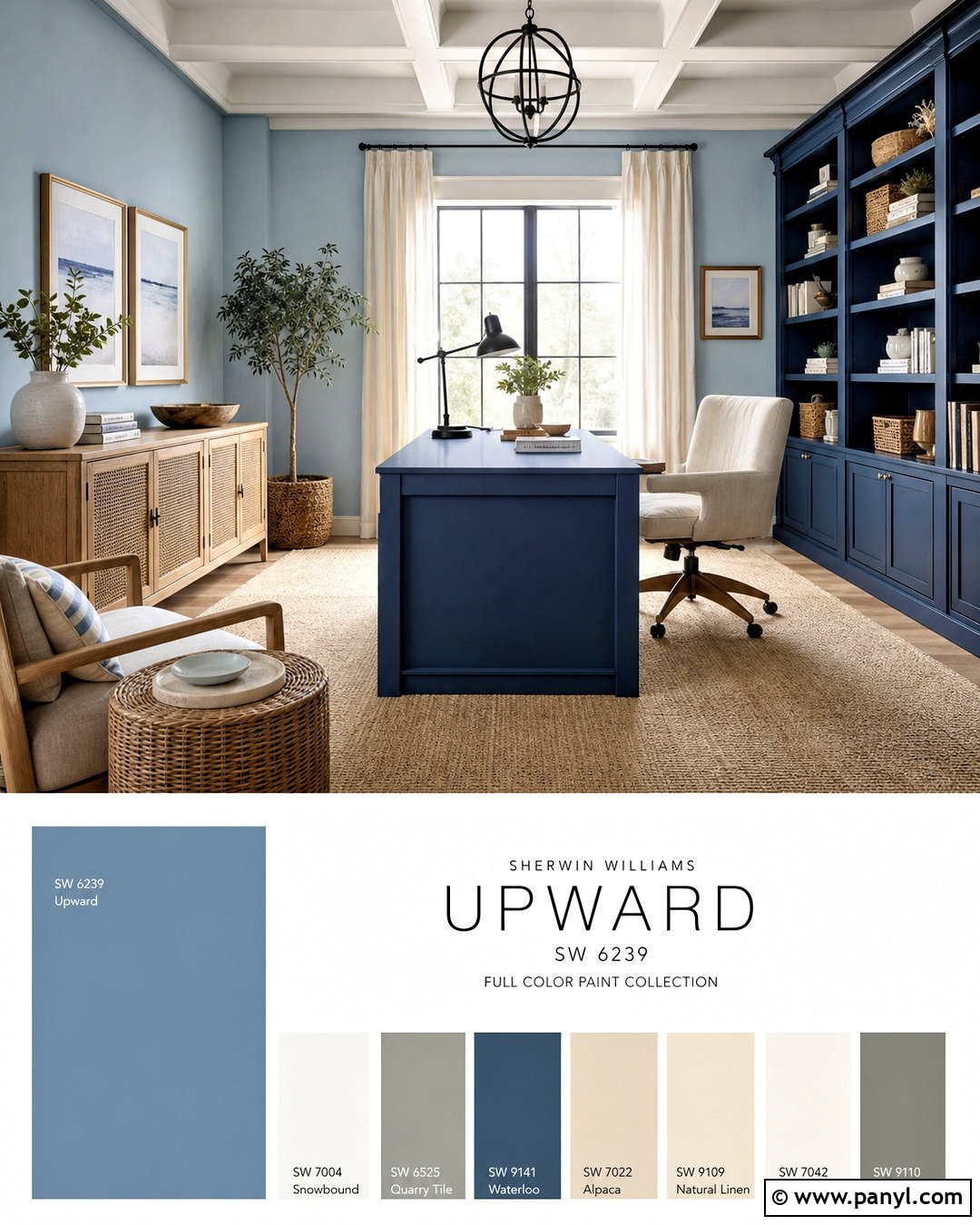 Sherwin Williams Upward Blue Palette - 20 sherwin williams color palette ideas