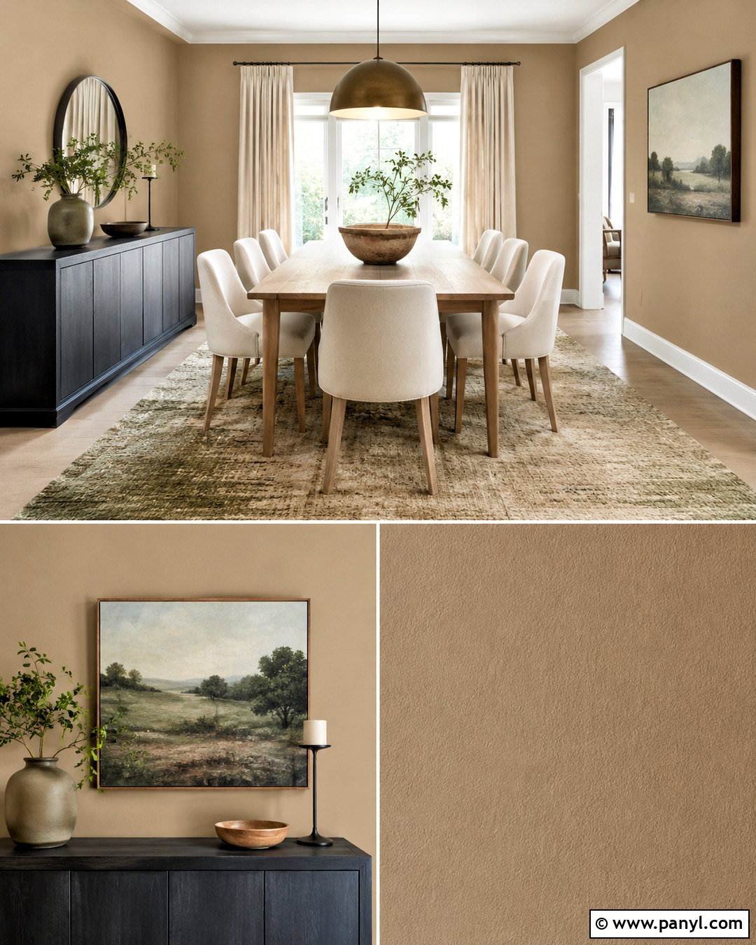 Sherwin-Williams Wool Skein Light Brown Paint - 20 light brown paint colors
