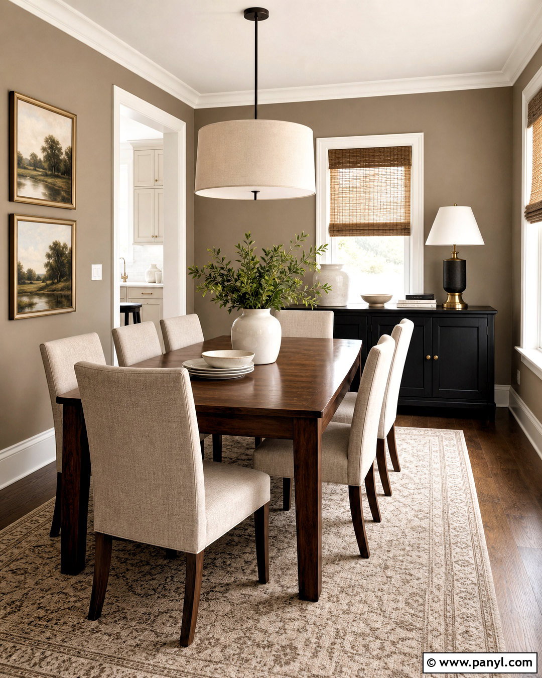 Shiitake SW 9173 Dining Room - 20 sherwin williams warm neutrals