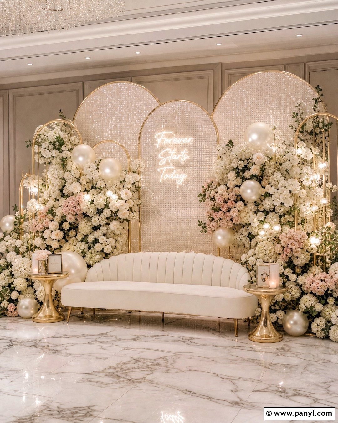 Shimmer Wall Backdrop For Wedding - 20 shimmer wall backdrop ideas