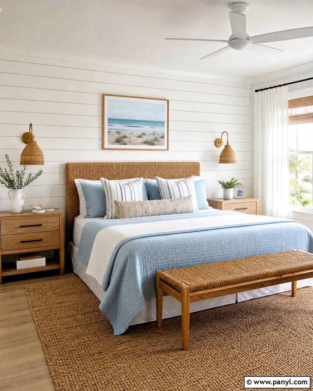 Shiplap Feature Wall - 20 feature wall ideas