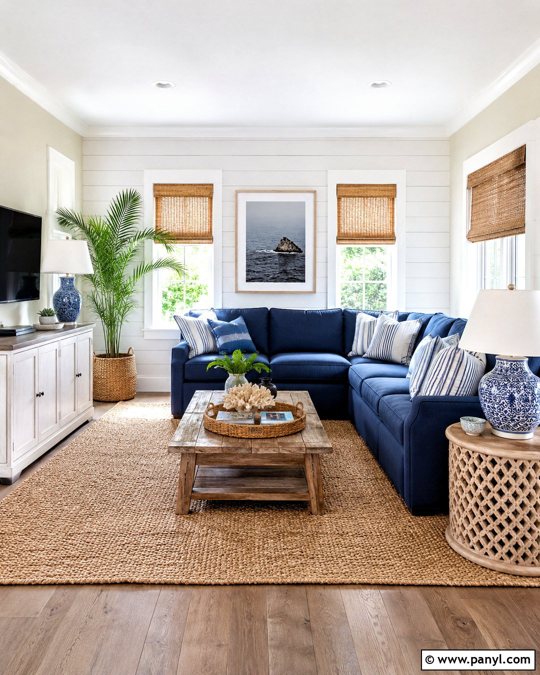 Shiplap Living Room Trim - 20 living room trim ideas