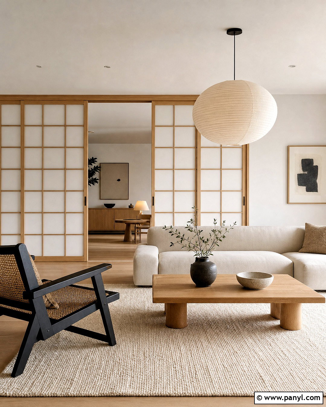 Shoji Living Room Partition - 20 living room partition ideas