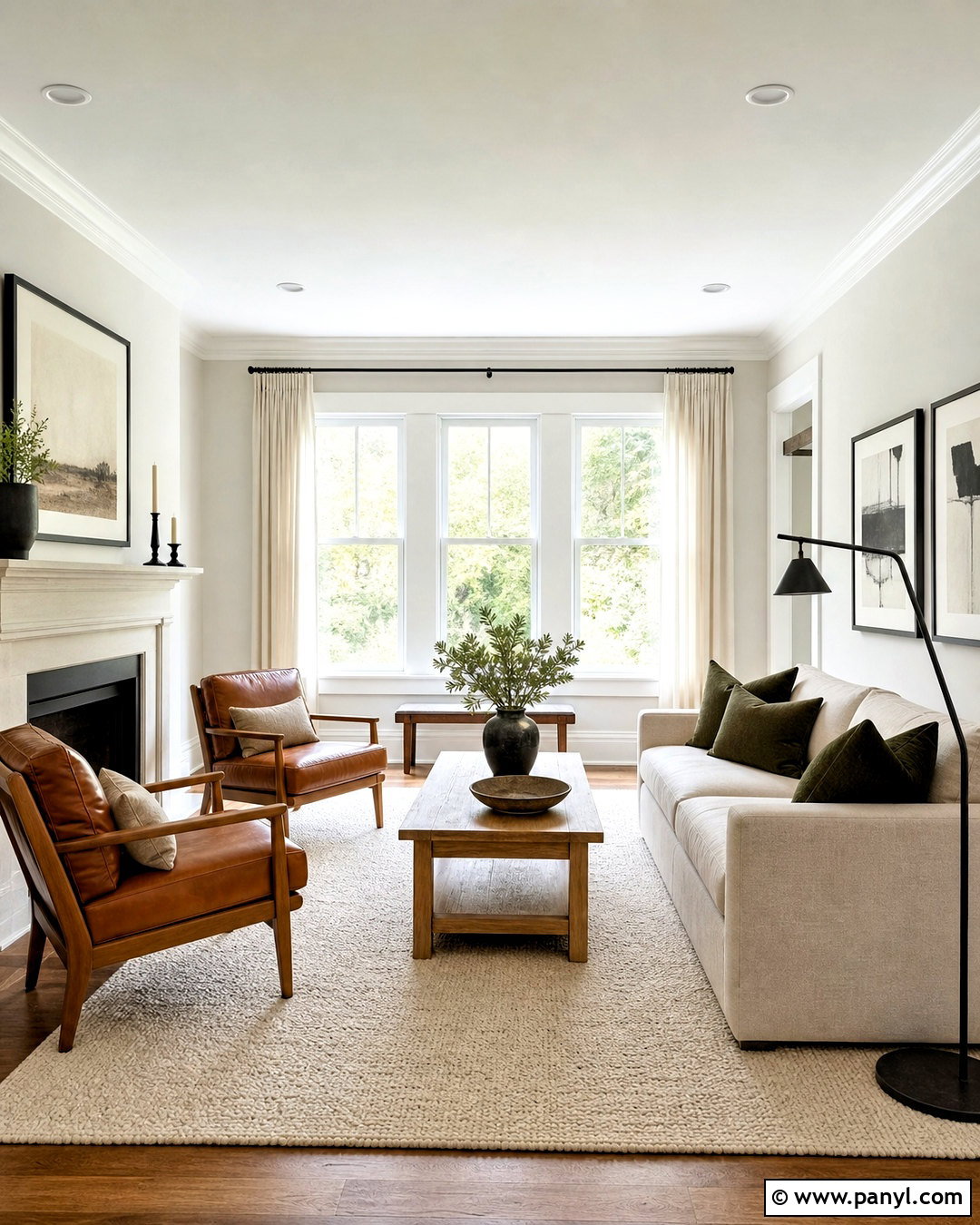 Shoji White And Pure White Living Room - 20 shoji white color palette ideas