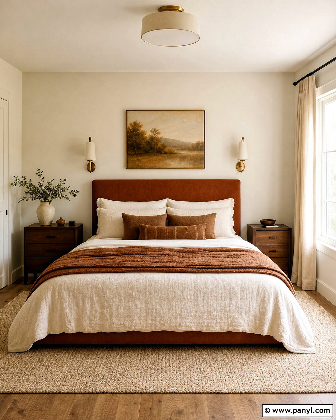 Shoji White And Terracotta Bedroom - 20 shoji white color palette ideas