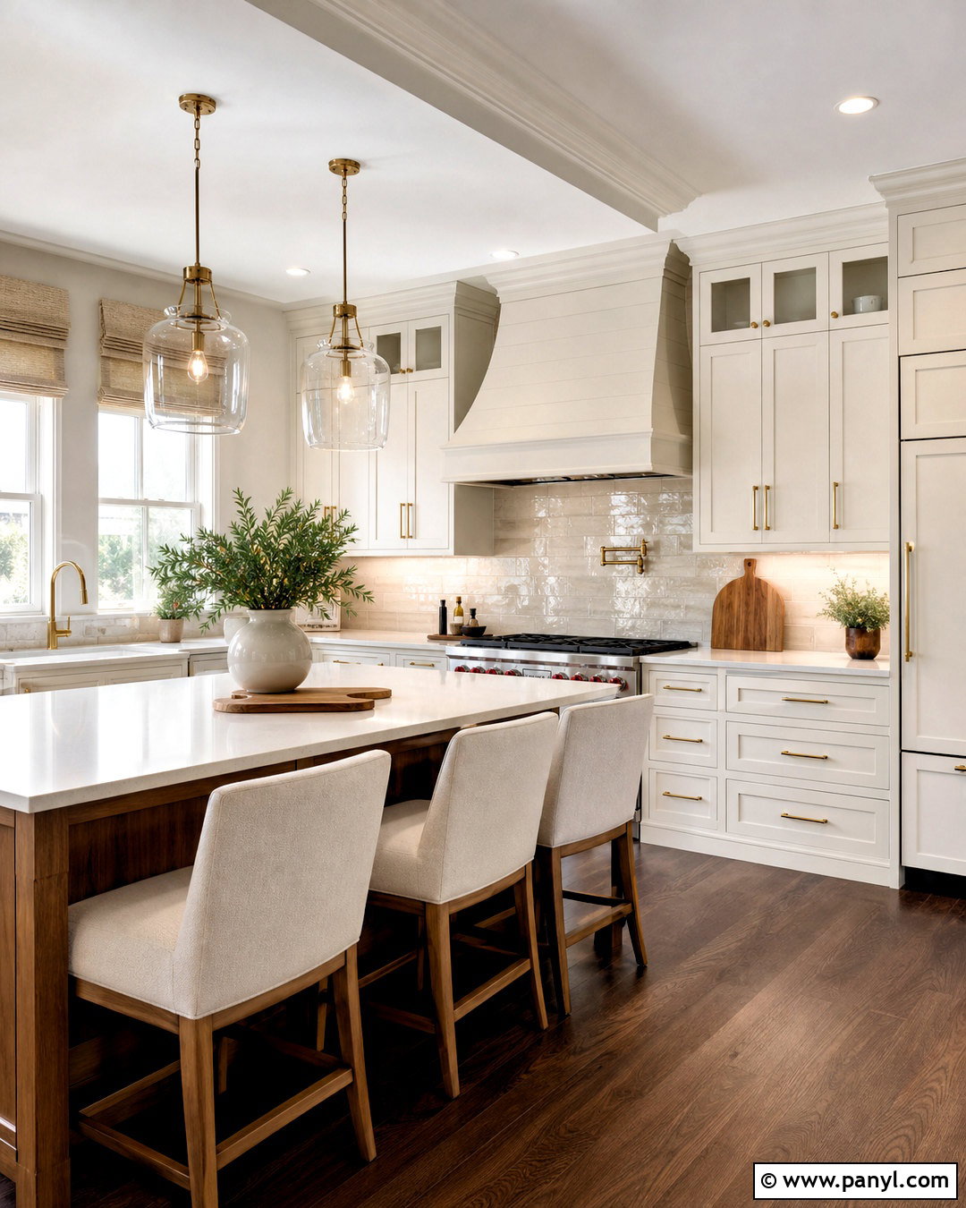 Shoji White Cabinets With Dark Wood Floors - 20 shoji white sherwin williams cabinets