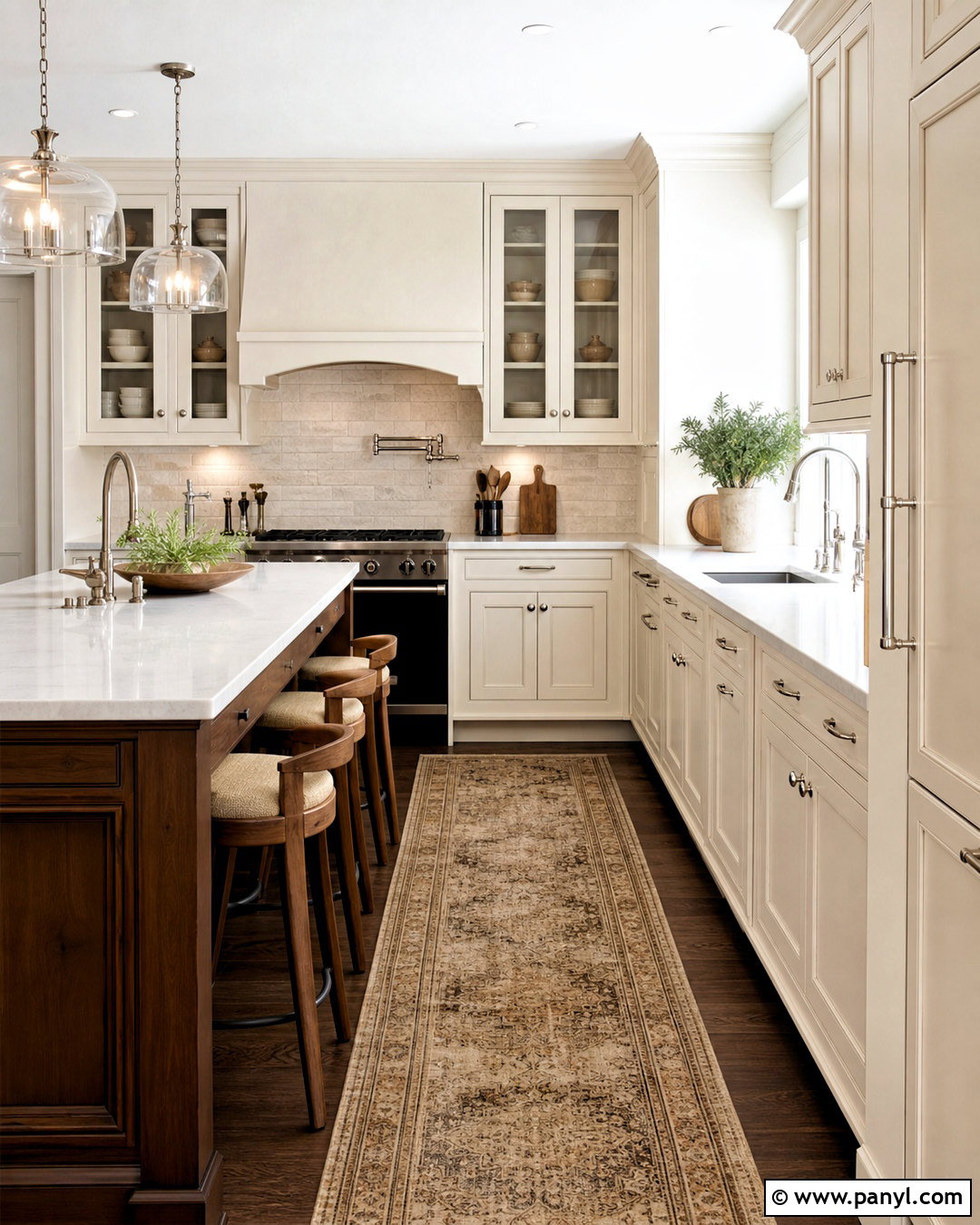 Shoji White Cabinets With Dark Wood Floors - 20 shoji white kitchen cabinets