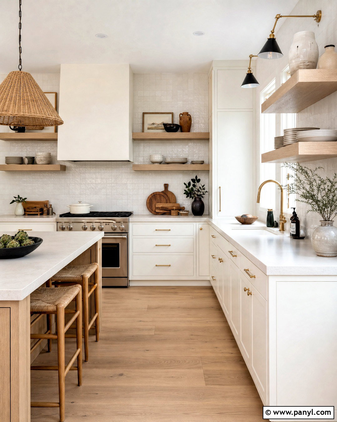Shoji White Cabinets With Wood Shelves - 20 shoji white sherwin williams cabinets