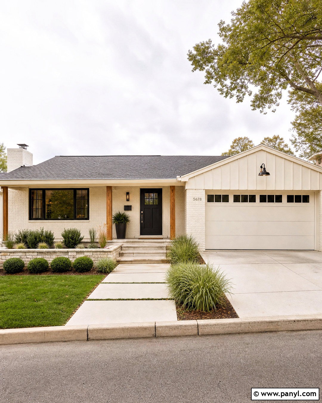 Shoji White Ranch House Exterior - 20 shoji white sherwin williams exterior ideas