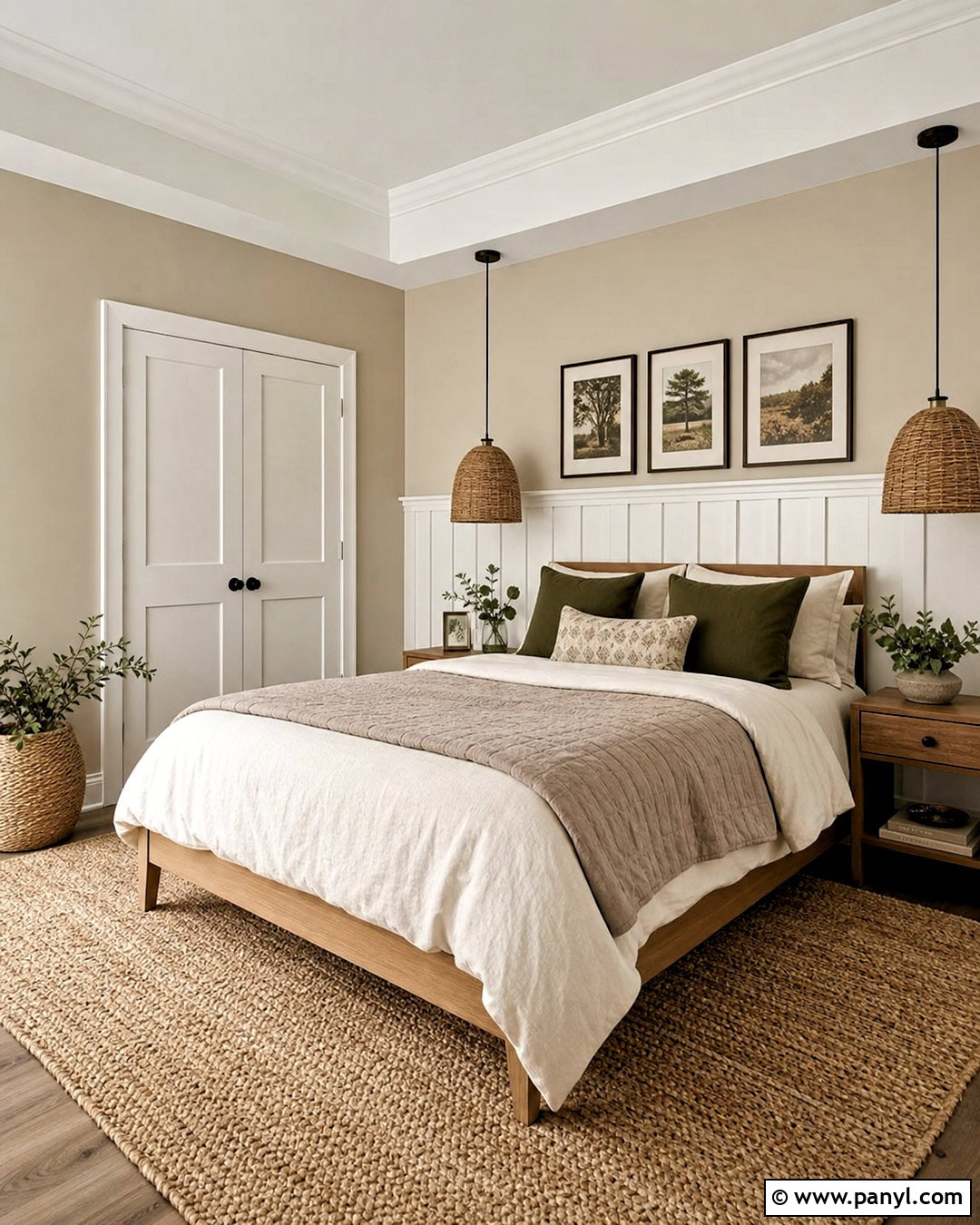 Shoji White With Accessible Beige - 20 accessible beige coordinating colors