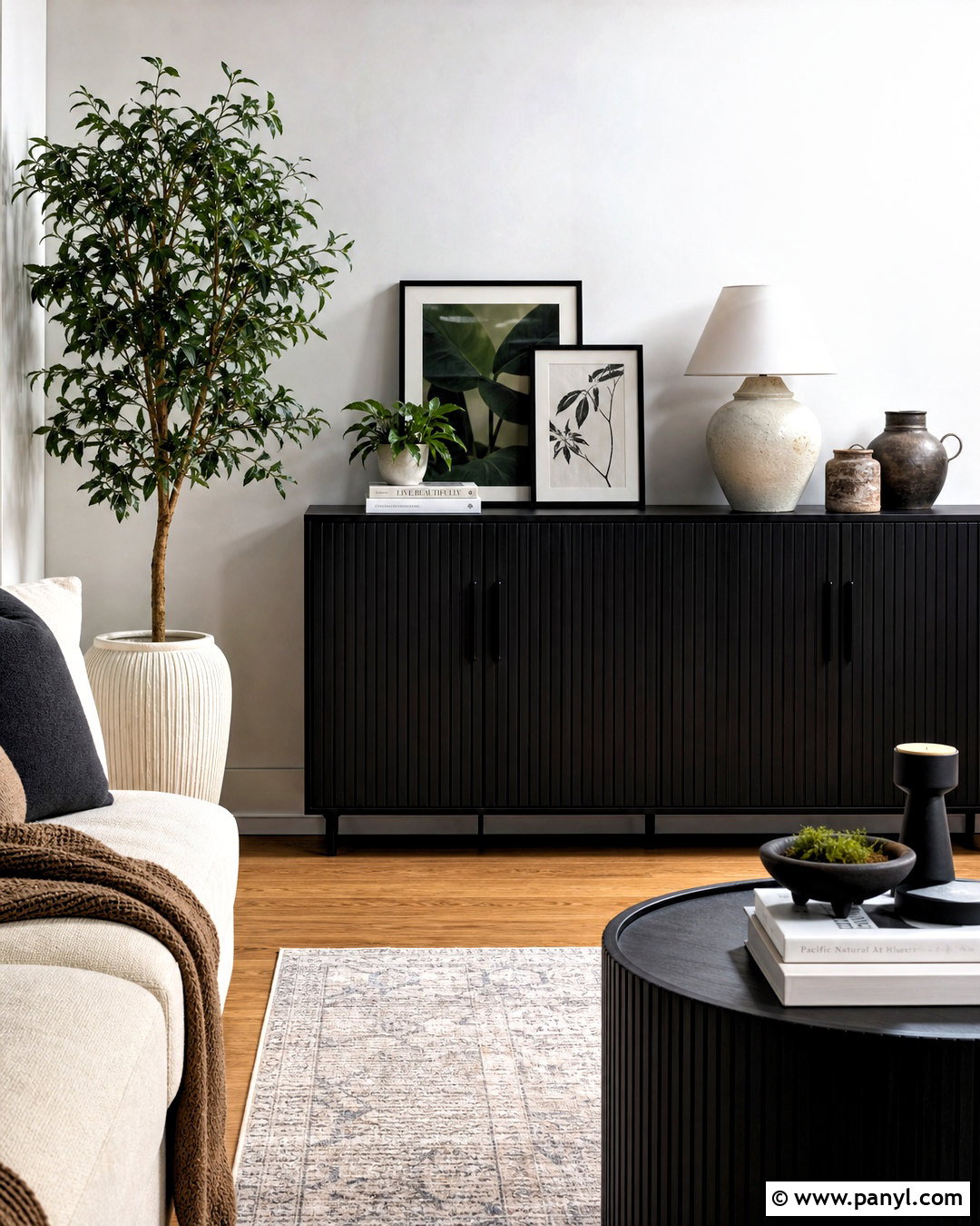 Sideboard Decor With Indoor Plants - 20 sideboard styling decor ideas