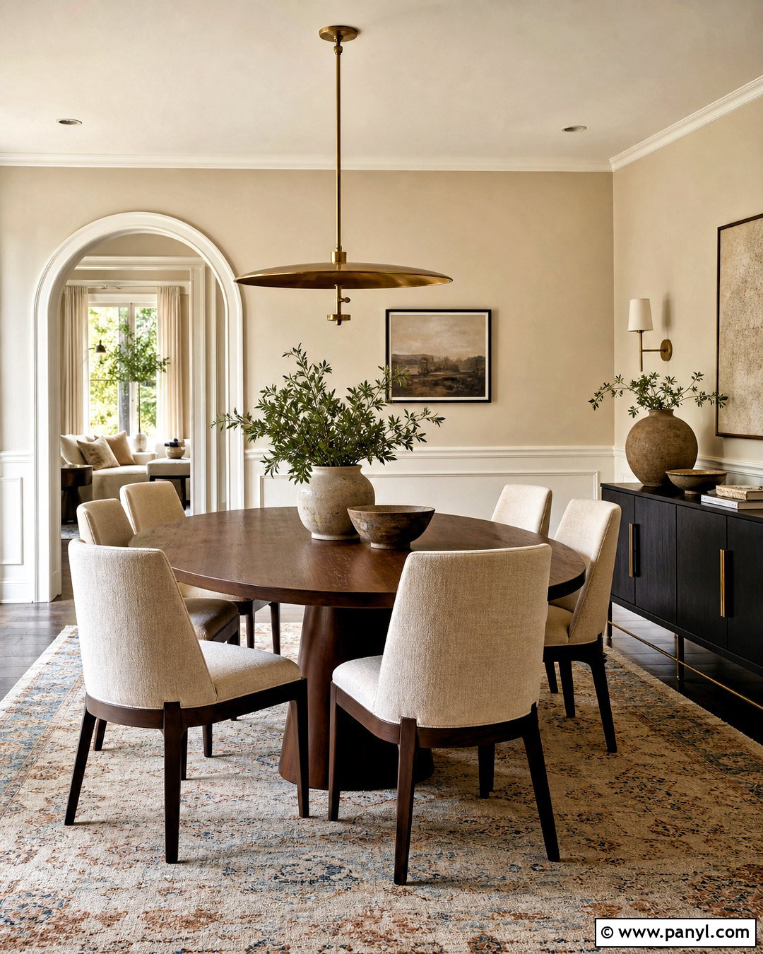 Silk Route Beige Dining Room - 20 asian paint beige color ideas