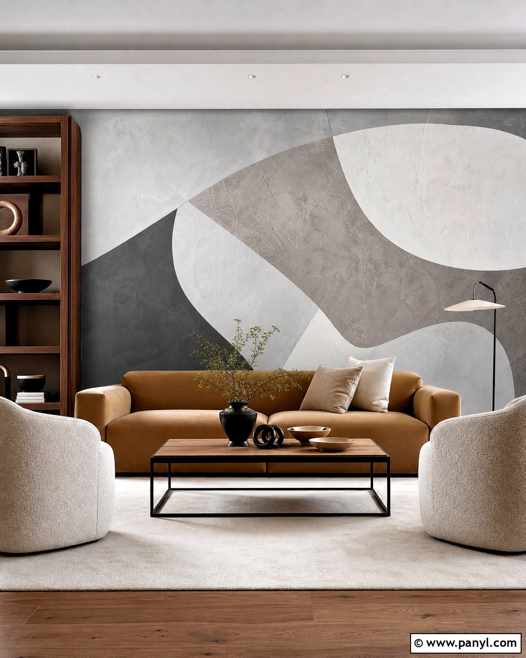 Silver Abstract Living Room Wallpaper - 20 silver wallpapers