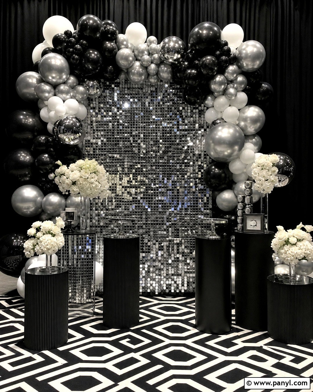 Silver And Black Background - 20 silver background ideas