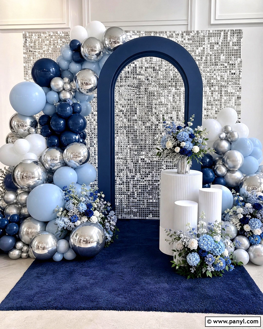 Silver And Blue Background - 20 silver background ideas