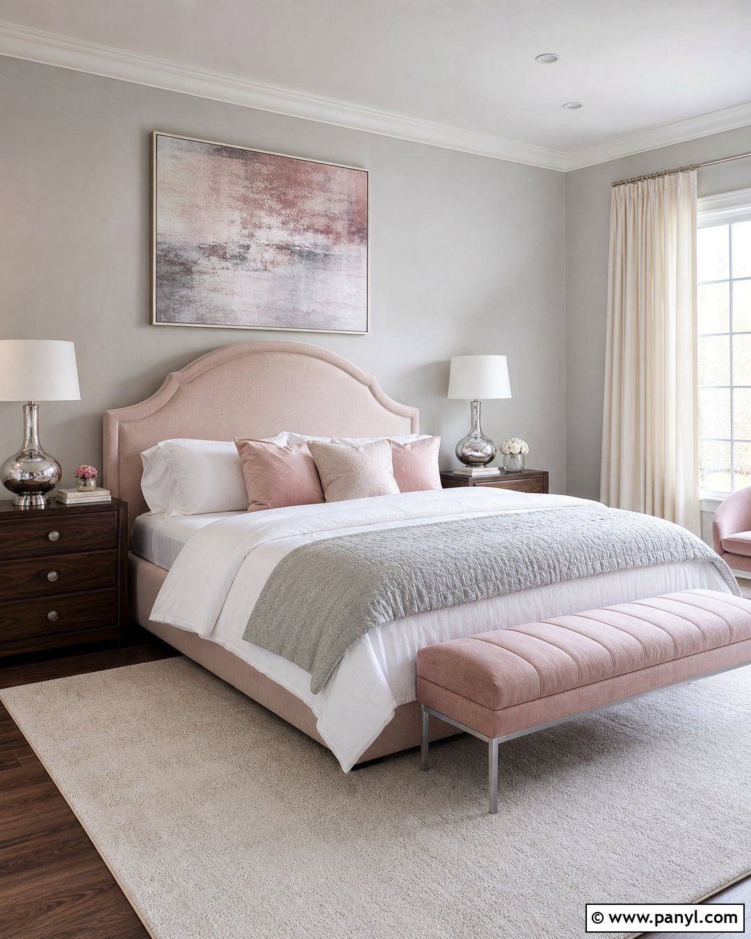 20 Silver Wall Paint Ideas for Sleek, Luminous Modern Rooms