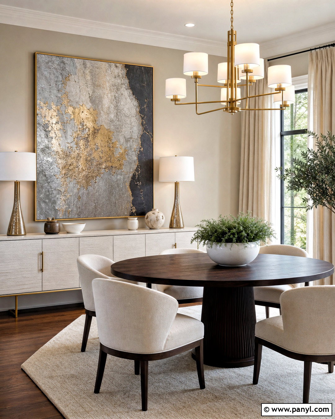 20 Silver Wall Art Ideas for a Sleek, Luxe Home Refresh