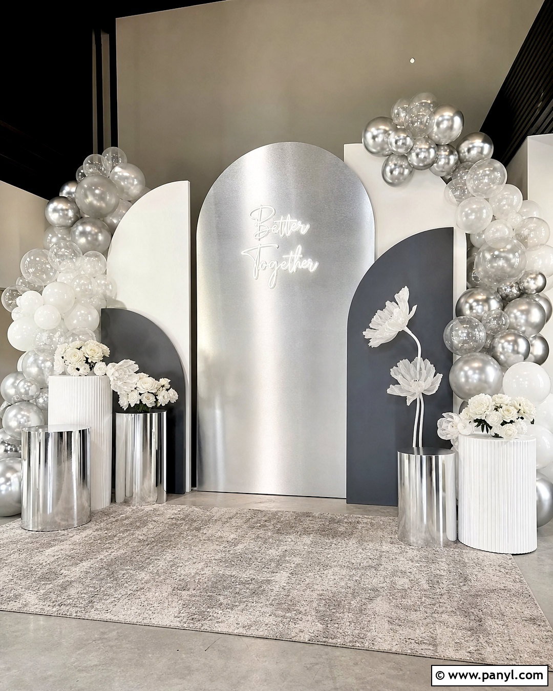 Silver Arch Background - 20 silver background ideas