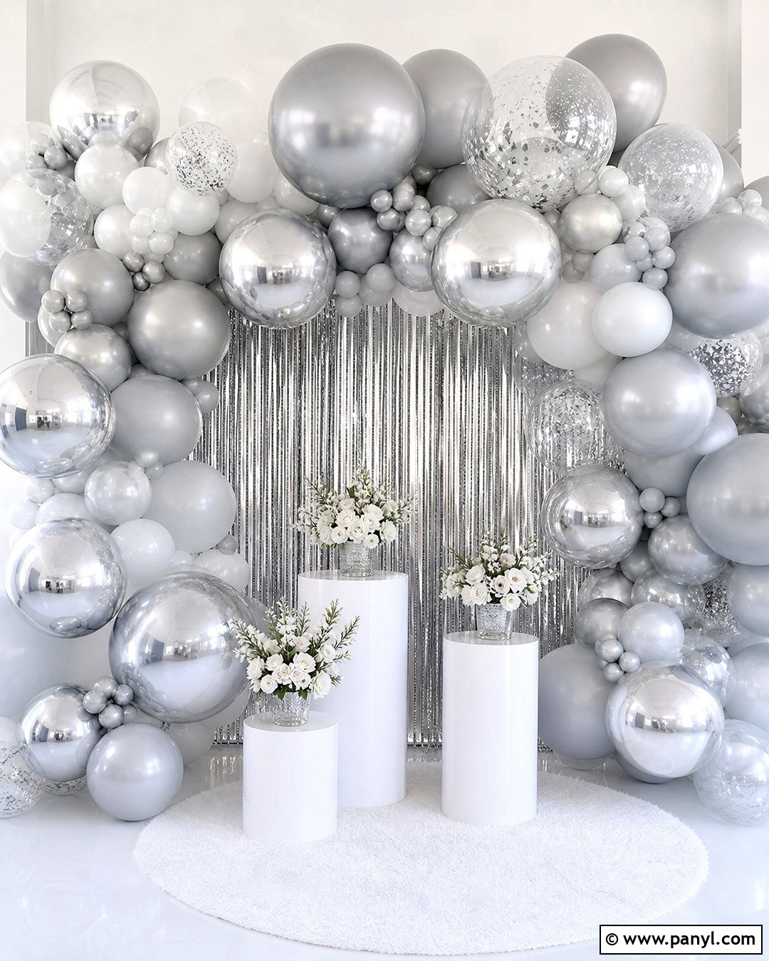 Silver Balloon Background - 20 silver background ideas