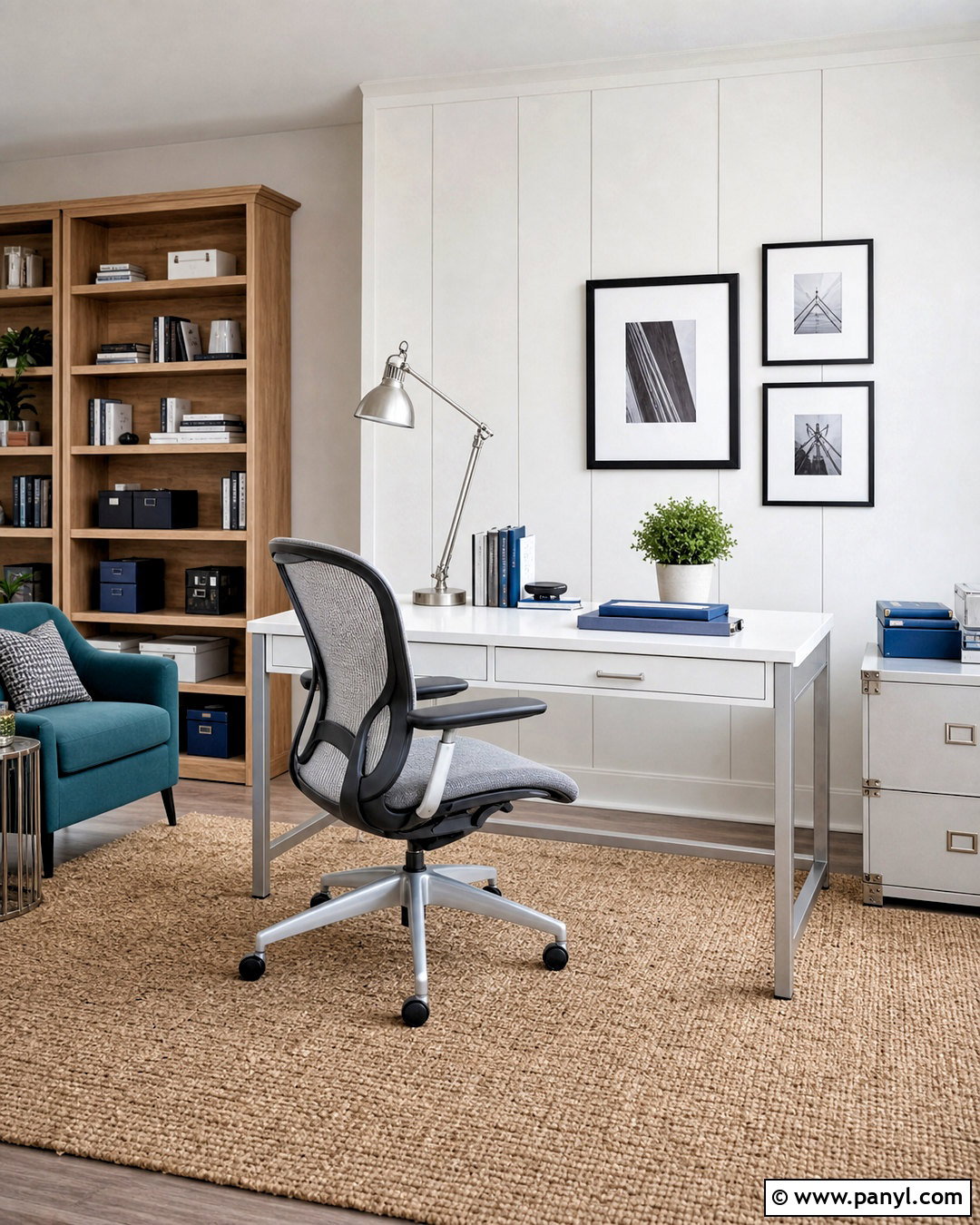 Silver Desk Home Office - 20 silver furniture ideas