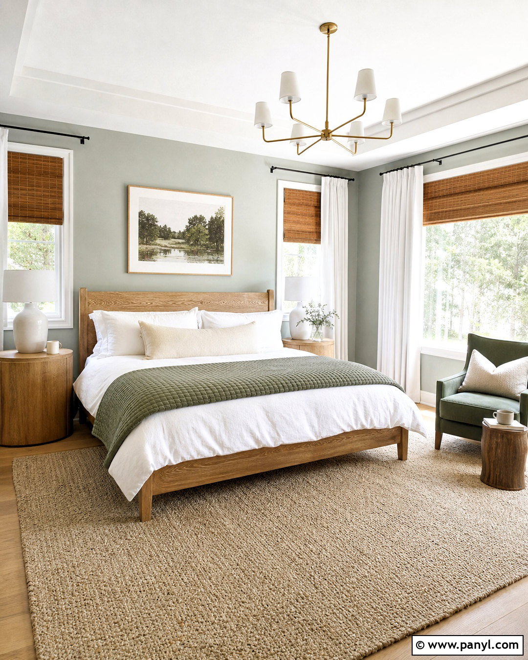 Silver Feather Bedroom - 20 grey paint colors for bedroom ideas
