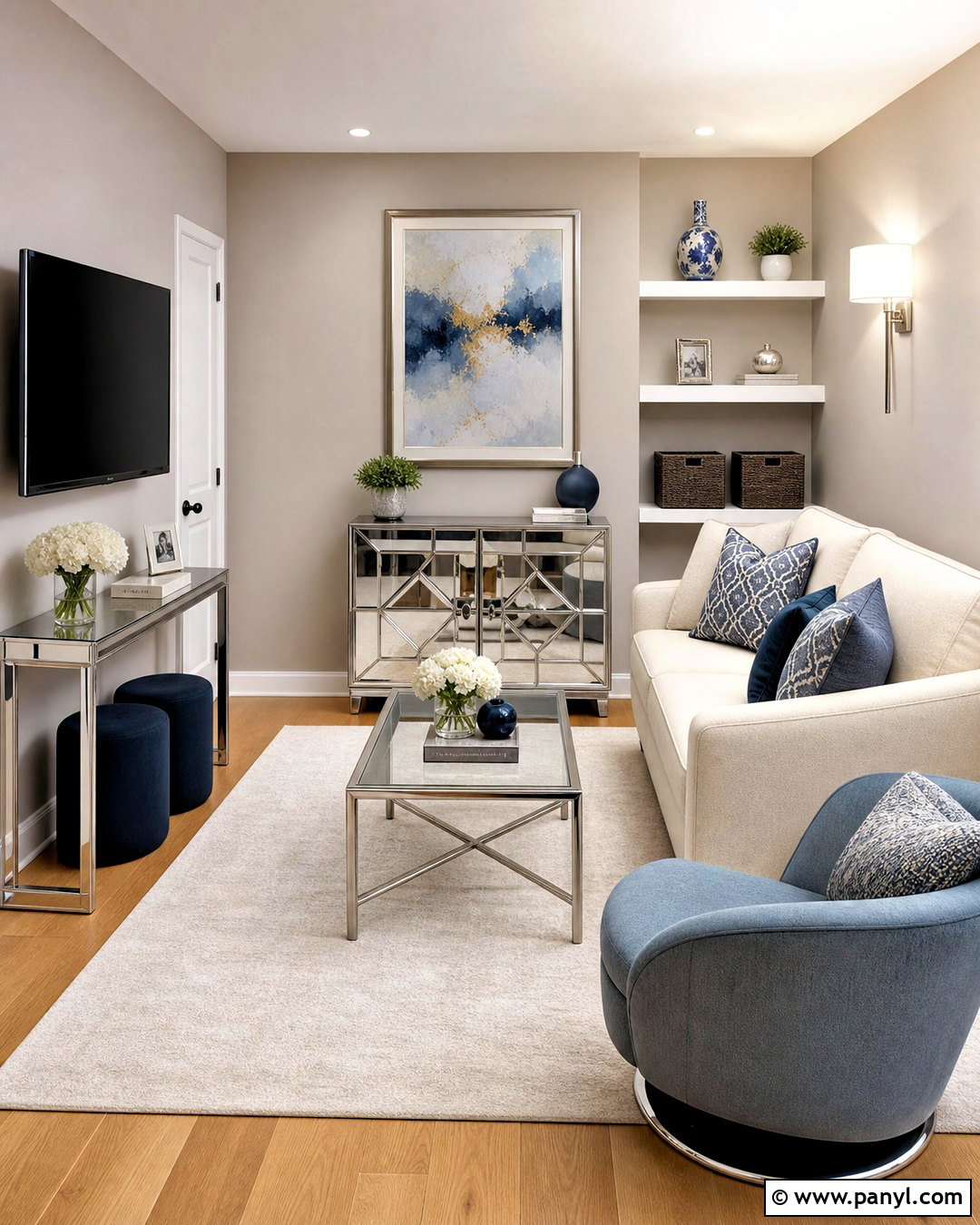 Silver Furniture For Small Spaces - 20 silver furniture ideas