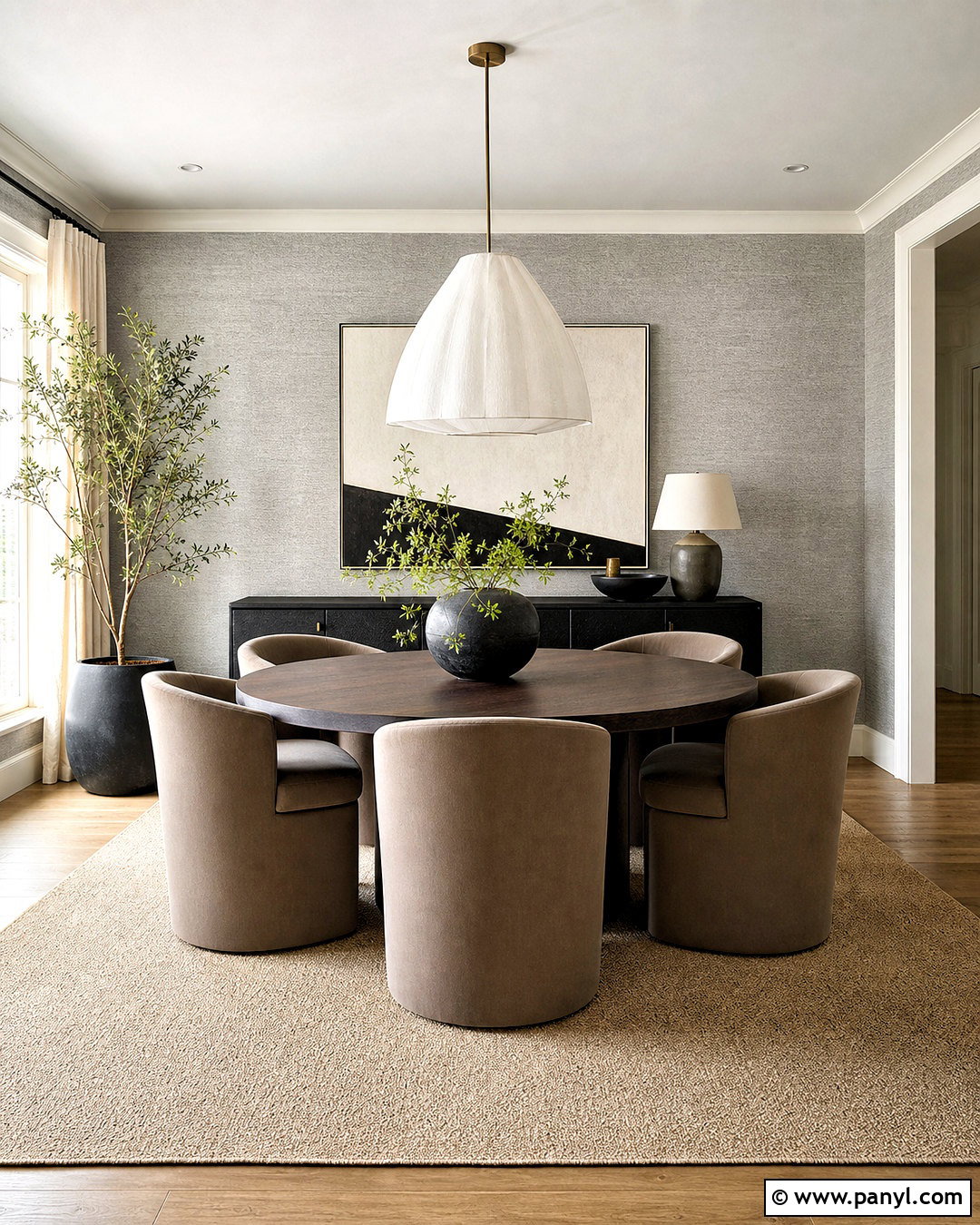 Silver Grasscloth Dining Room Wallpaper - 20 silver wallpapers