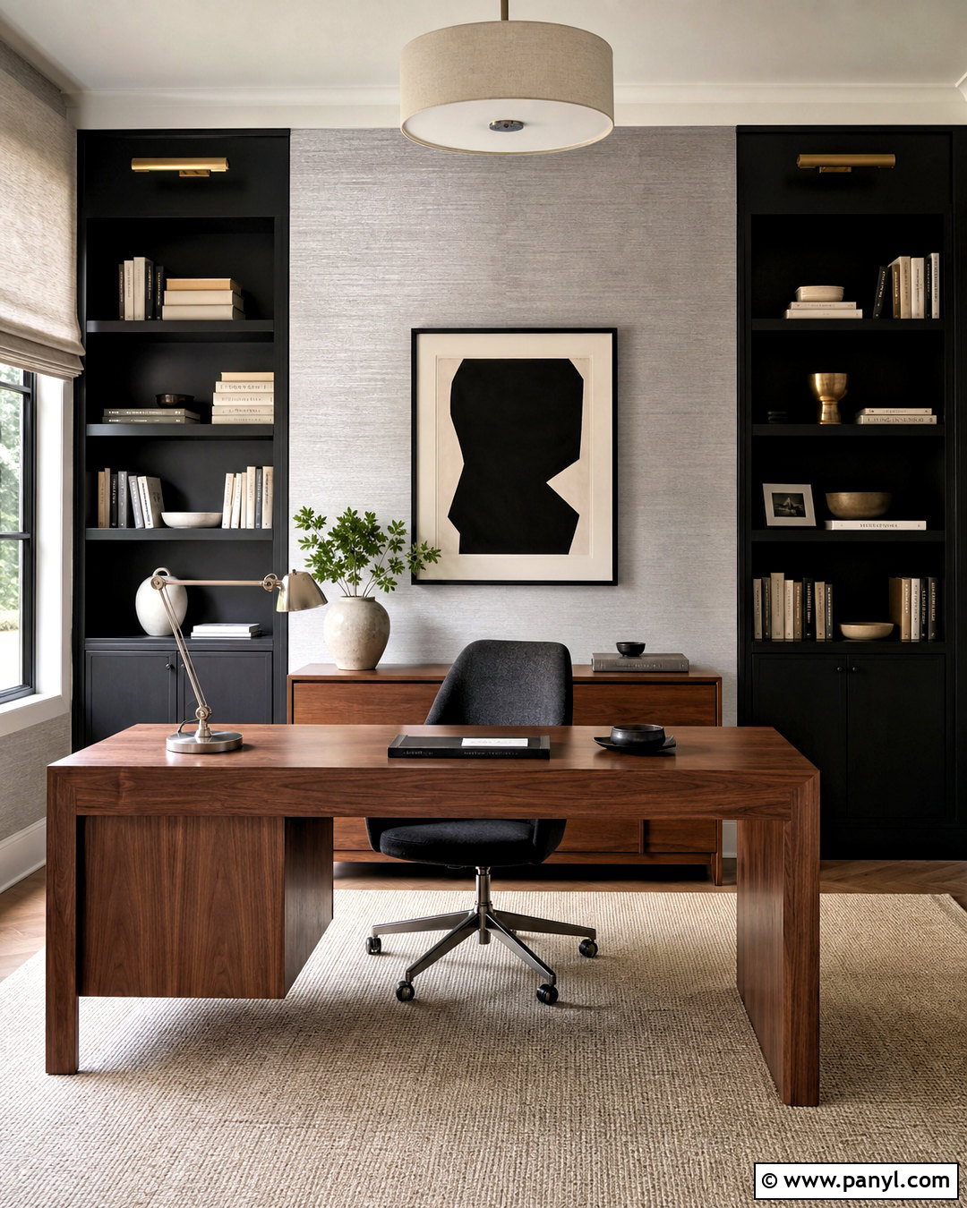 Silver Grasscloth Home Office - 20 silver texture ideas