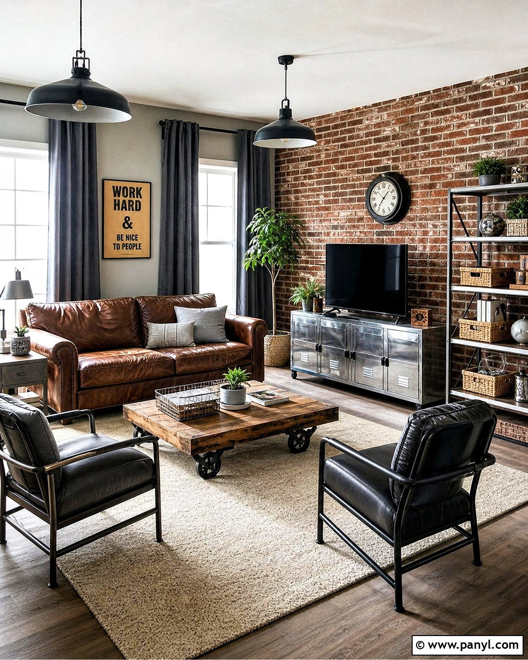 Silver Industrial Interior - 20 silver interior design ideas