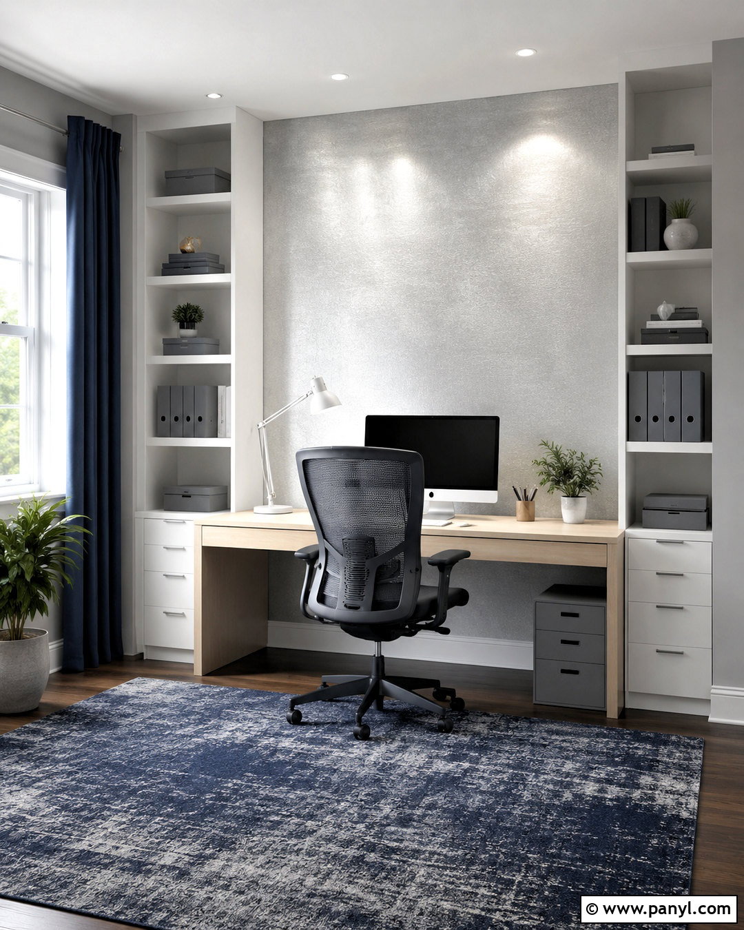 Silver Metallic Paint Home Office - 20 metallic paint colors