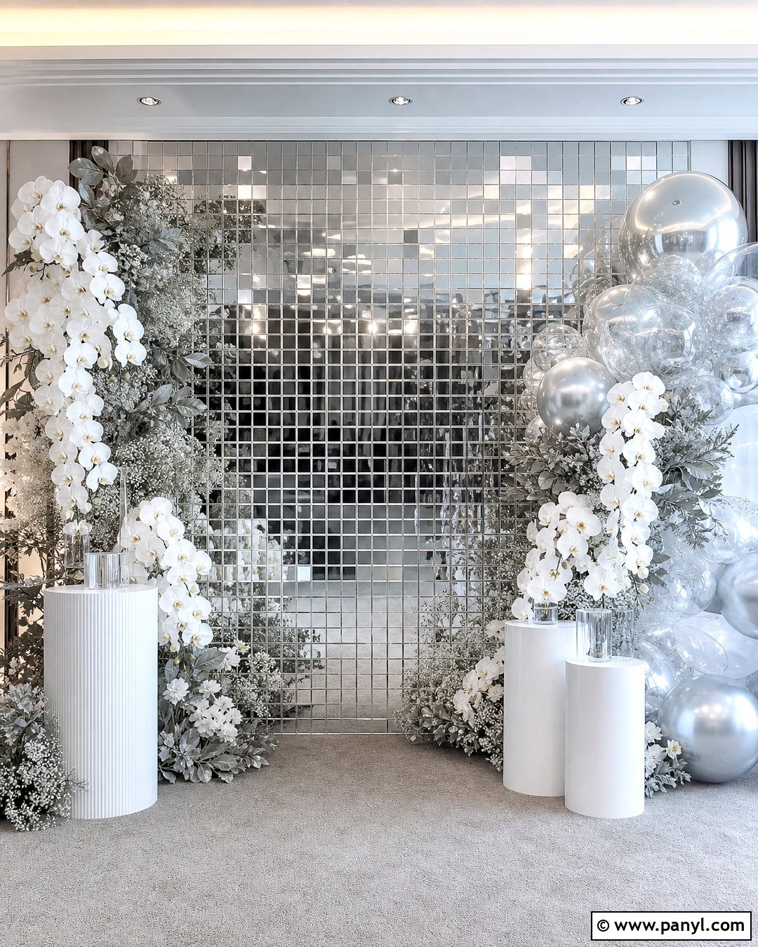 Silver Mirror Background - 20 silver background ideas