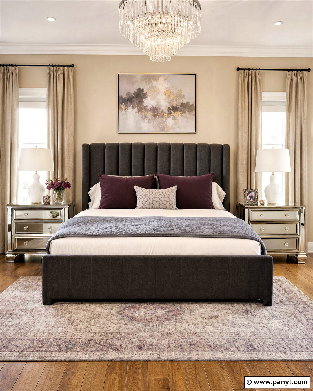 Silver Nightstand Bedroom - 20 silver furniture ideas