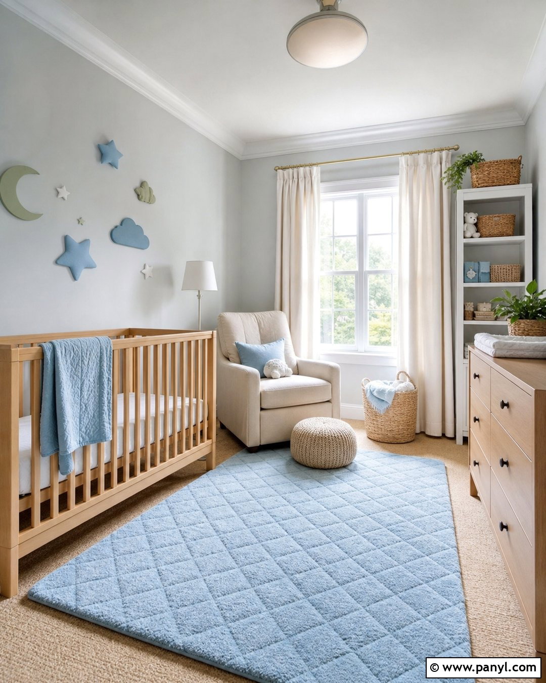 Silver Nursery Walls - 20 Silver Wall Paint Ideas
