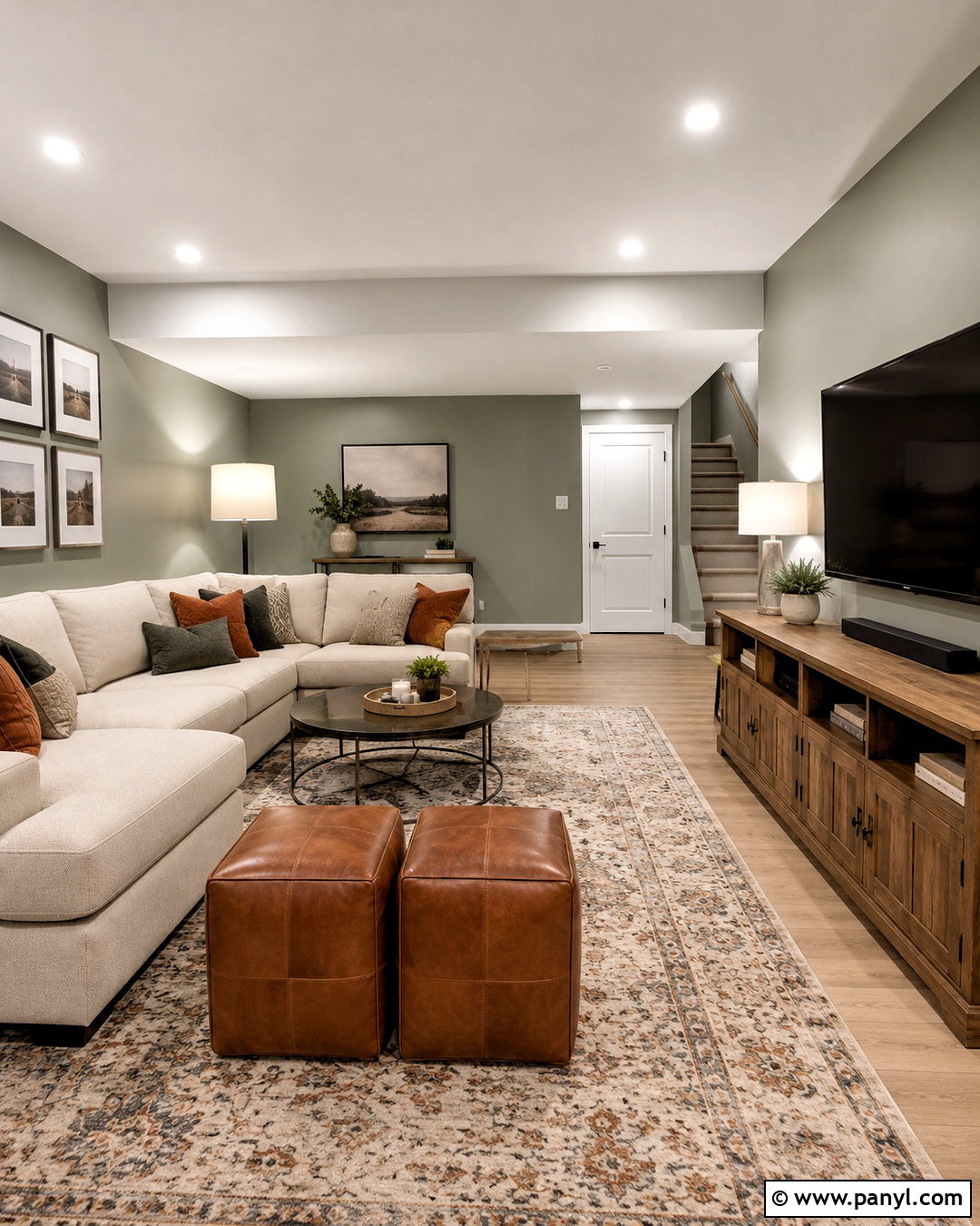 Silver Sage Basement Family Room - 35 silver sage benjamin moore ideas