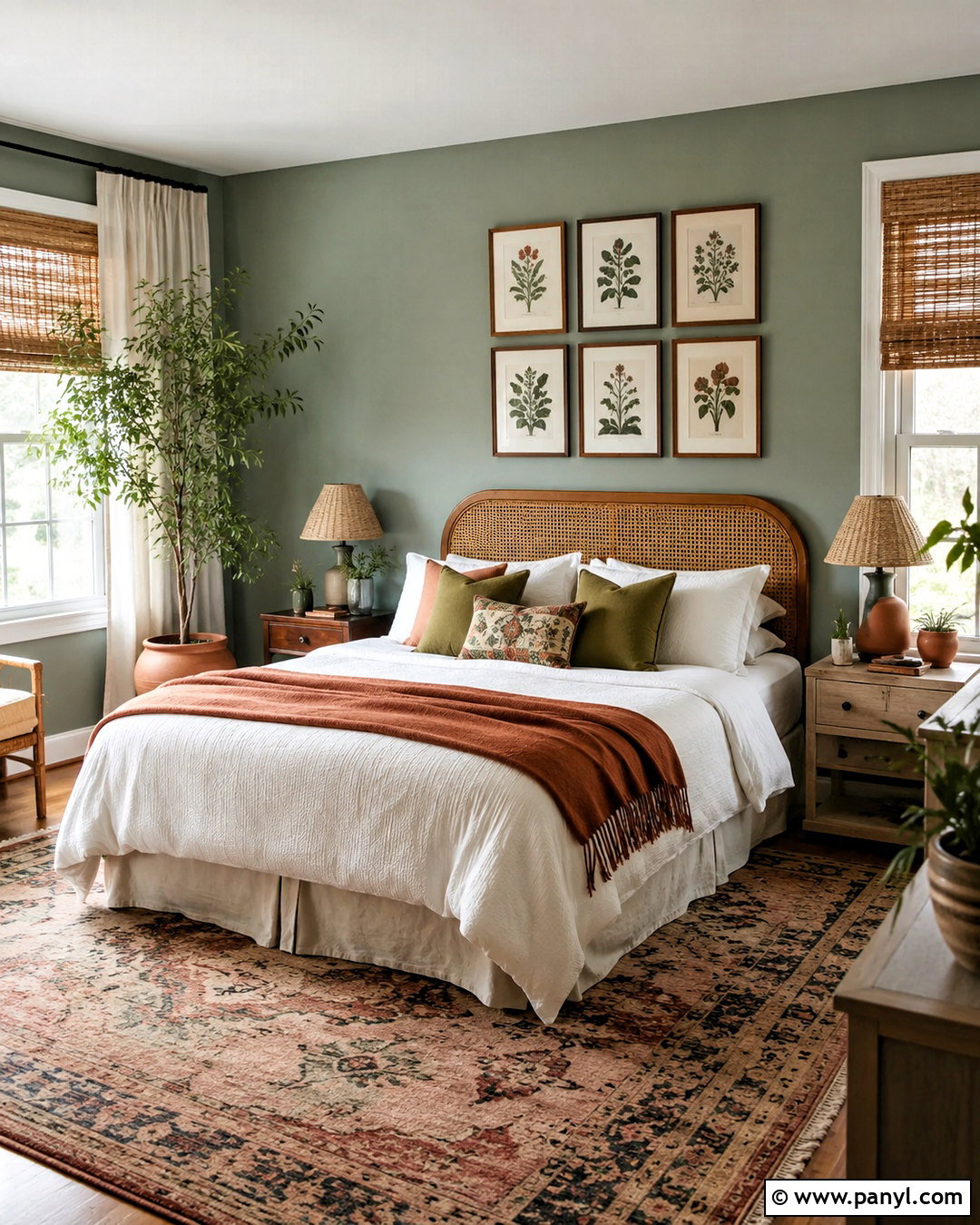 Silver Sage Boho Bedroom - 35 silver sage benjamin moore ideas