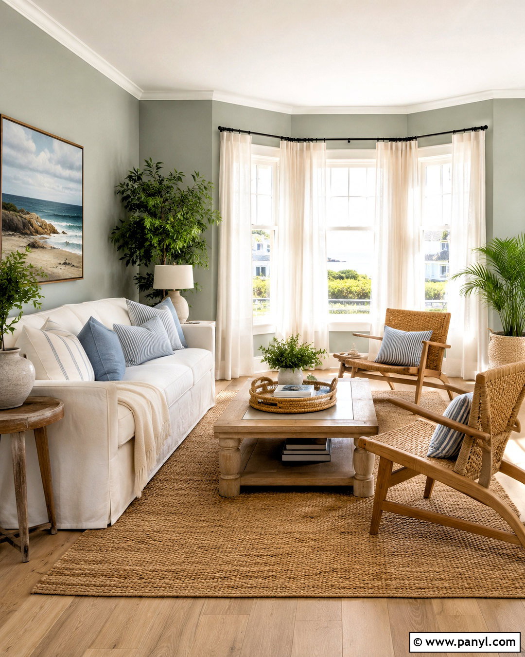 Silver Sage Coastal Living Room - 35 silver sage benjamin moore ideas