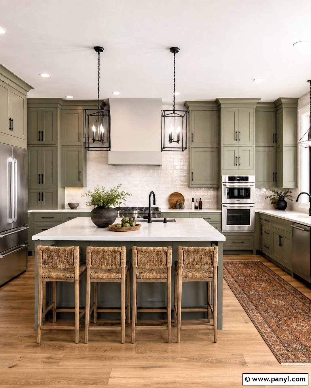 Silver Sage Kitchen With Black Hardware - 35 silver sage benjamin moore ideas