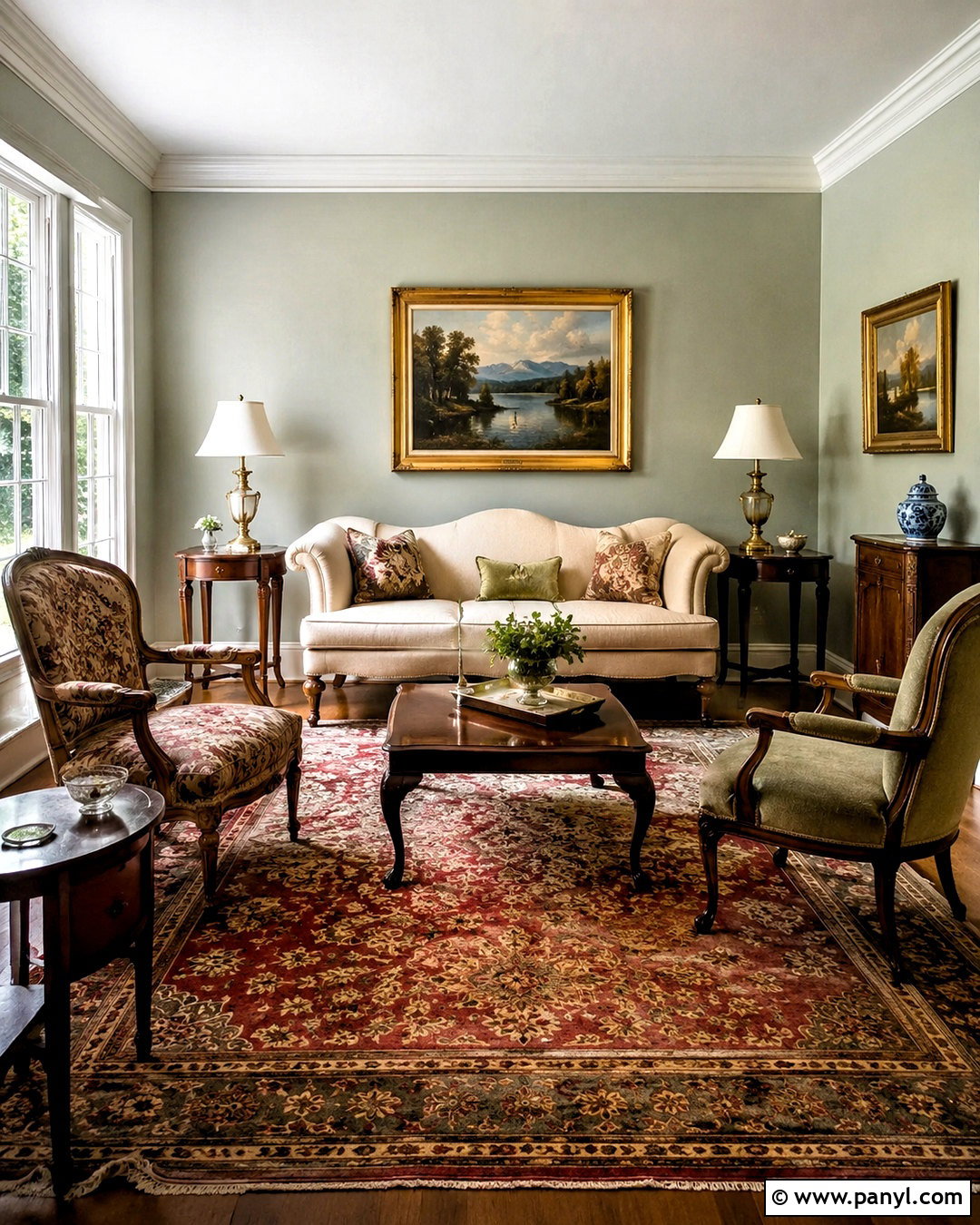 Silver Sage Traditional Sitting Room - 35 silver sage benjamin moore ideas
