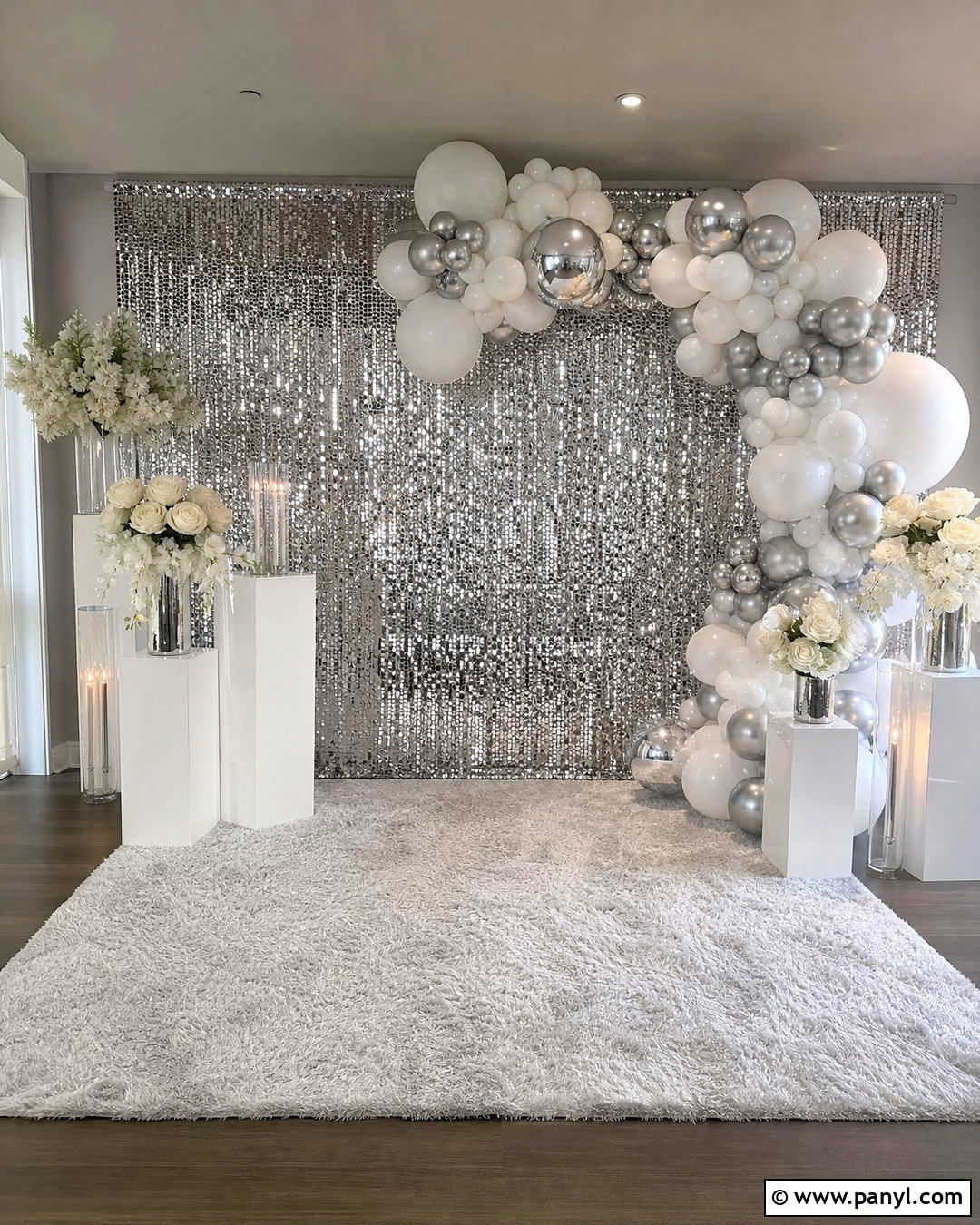 Silver Sequin Background - 20 silver background ideas