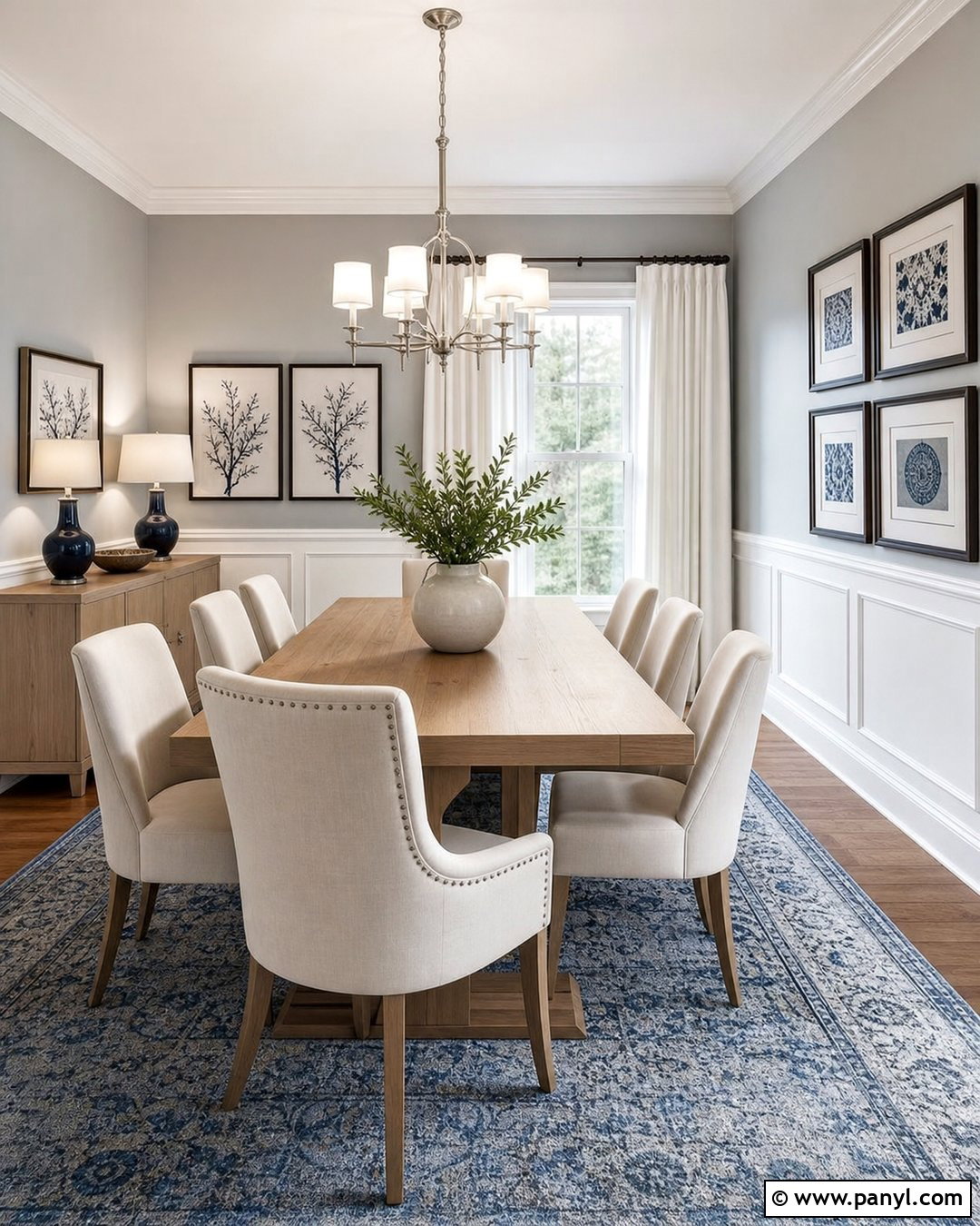 Silver Upper Walls - 20 Silver Wall Paint Ideas