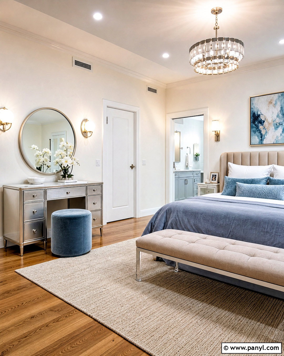 Silver Vanity Bedroom - 20 silver furniture ideas