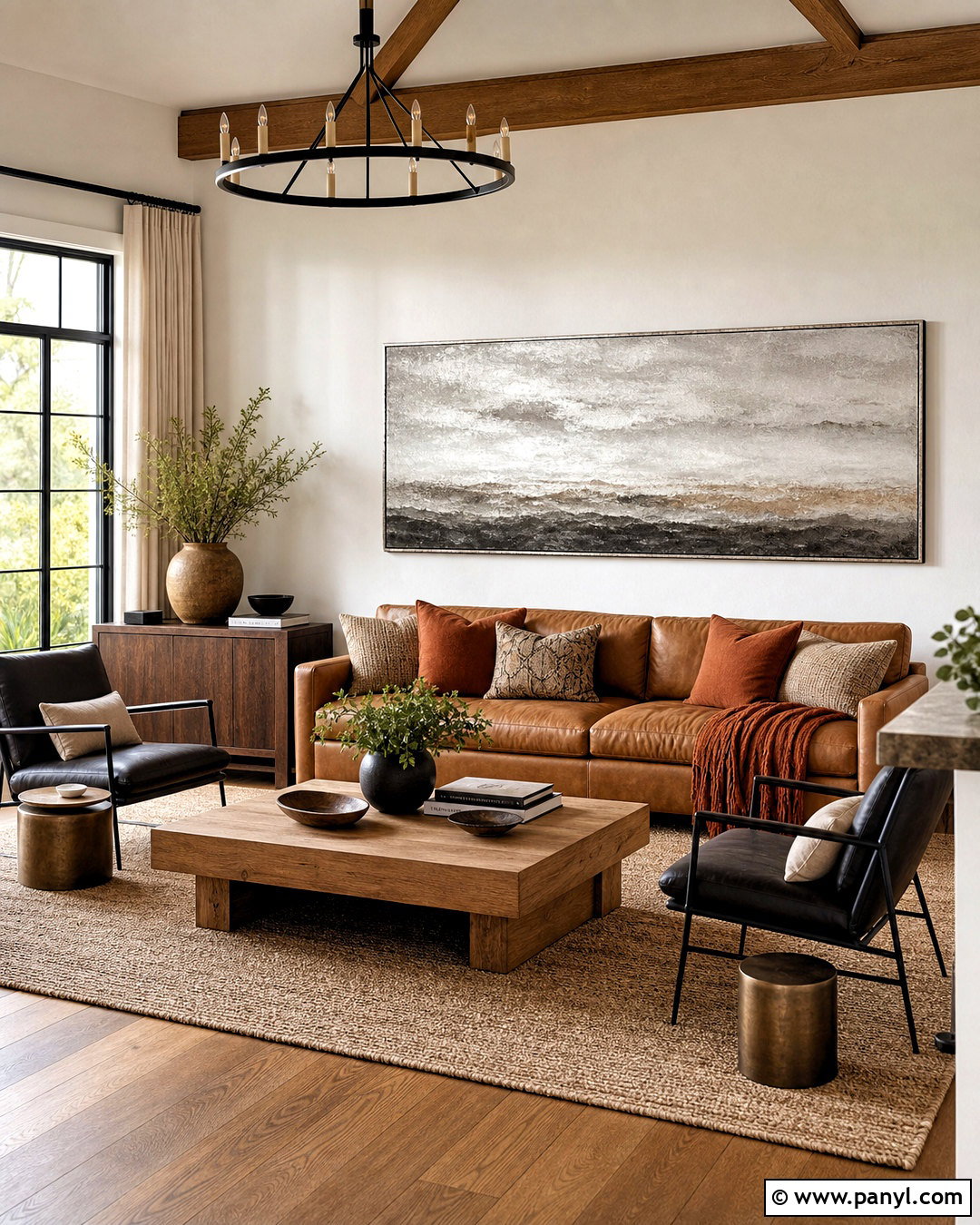 Silver Wall Art With Wood Furniture - 20 silver wall art ideas