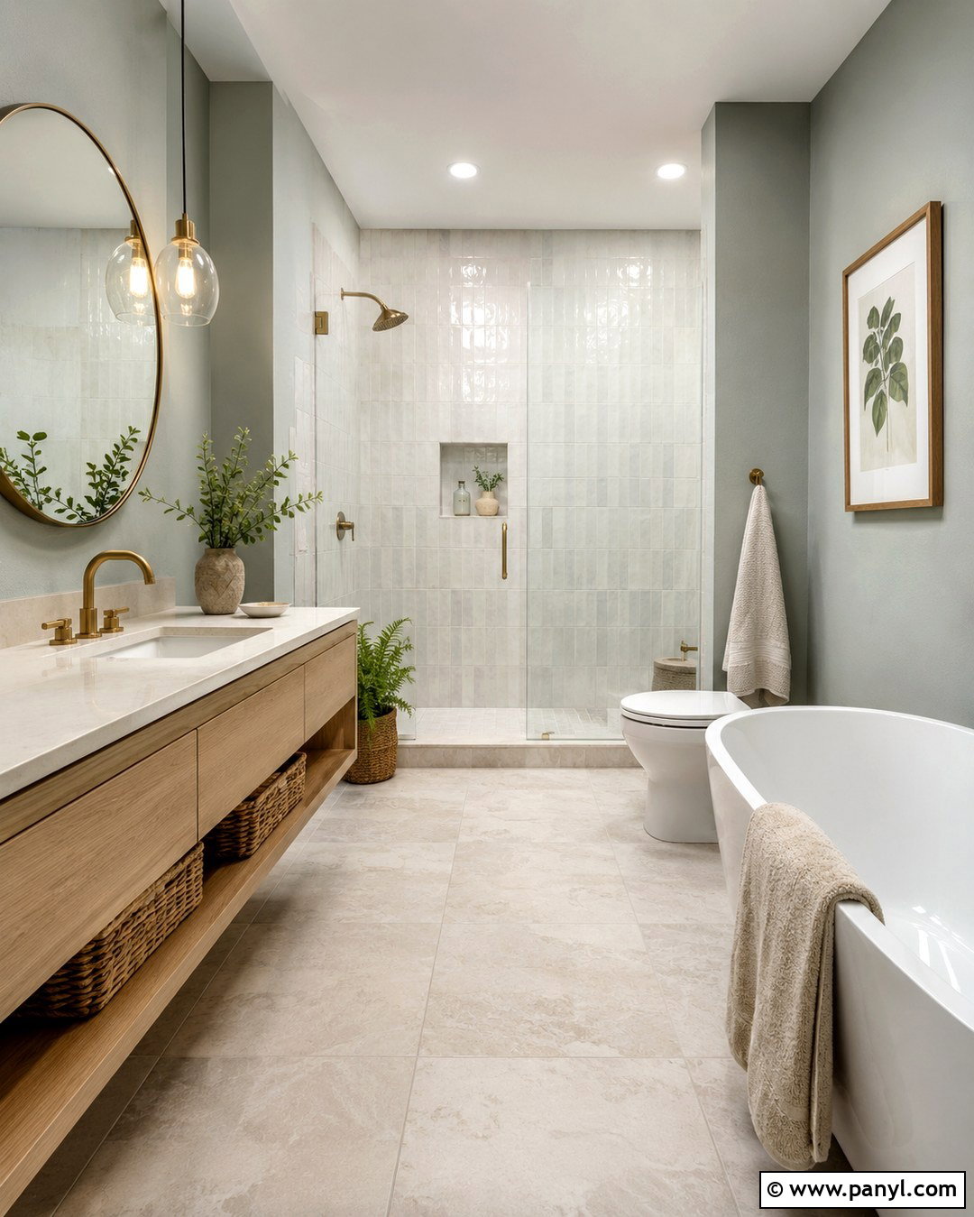 20 Silvermist Sherwin Williams Bathroom Ideas for Spa-Like Style