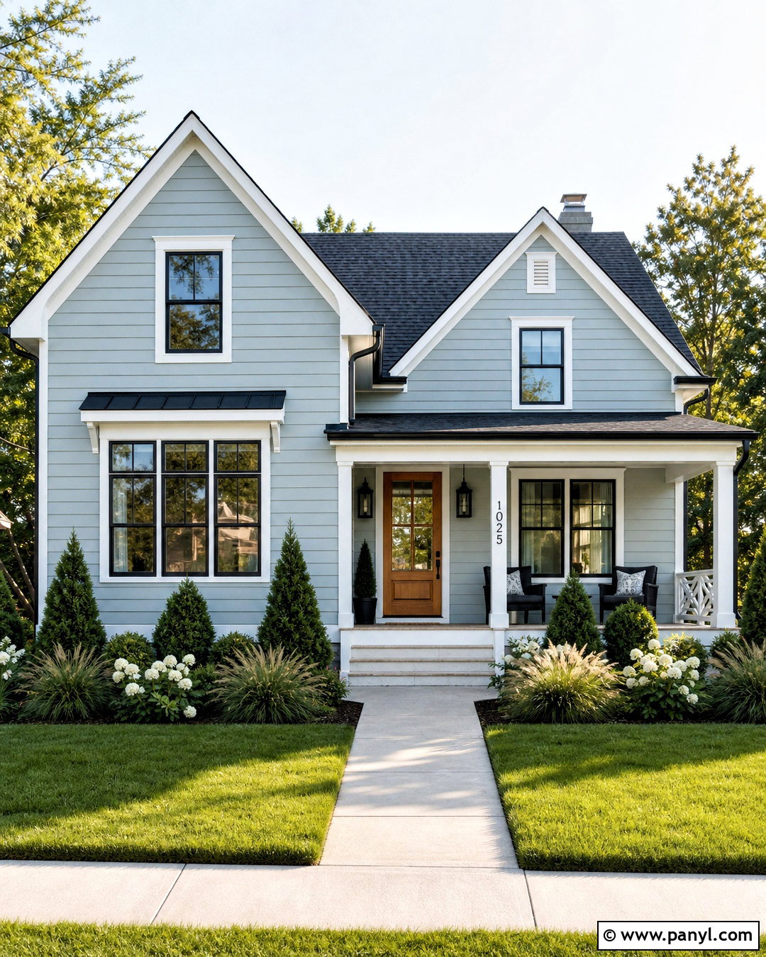 Silvermist House Exterior With White Trim - 20 sw silvermist ideas