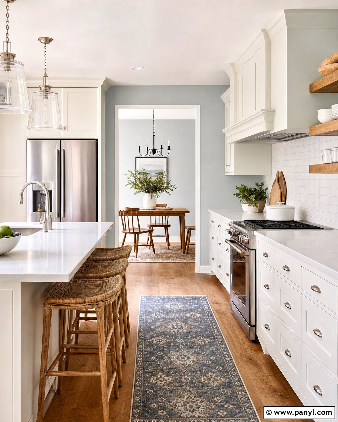Silvermist Kitchen With White Cabinets - 20 sw silvermist ideas